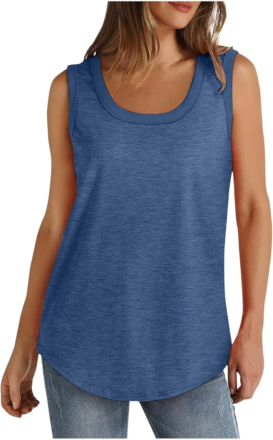 2 Pack Tank Tops for Women Athletic Spring Cami T-Shirts 2025 Racerback Basic Summer 2024 Camisole Fashion Clothes