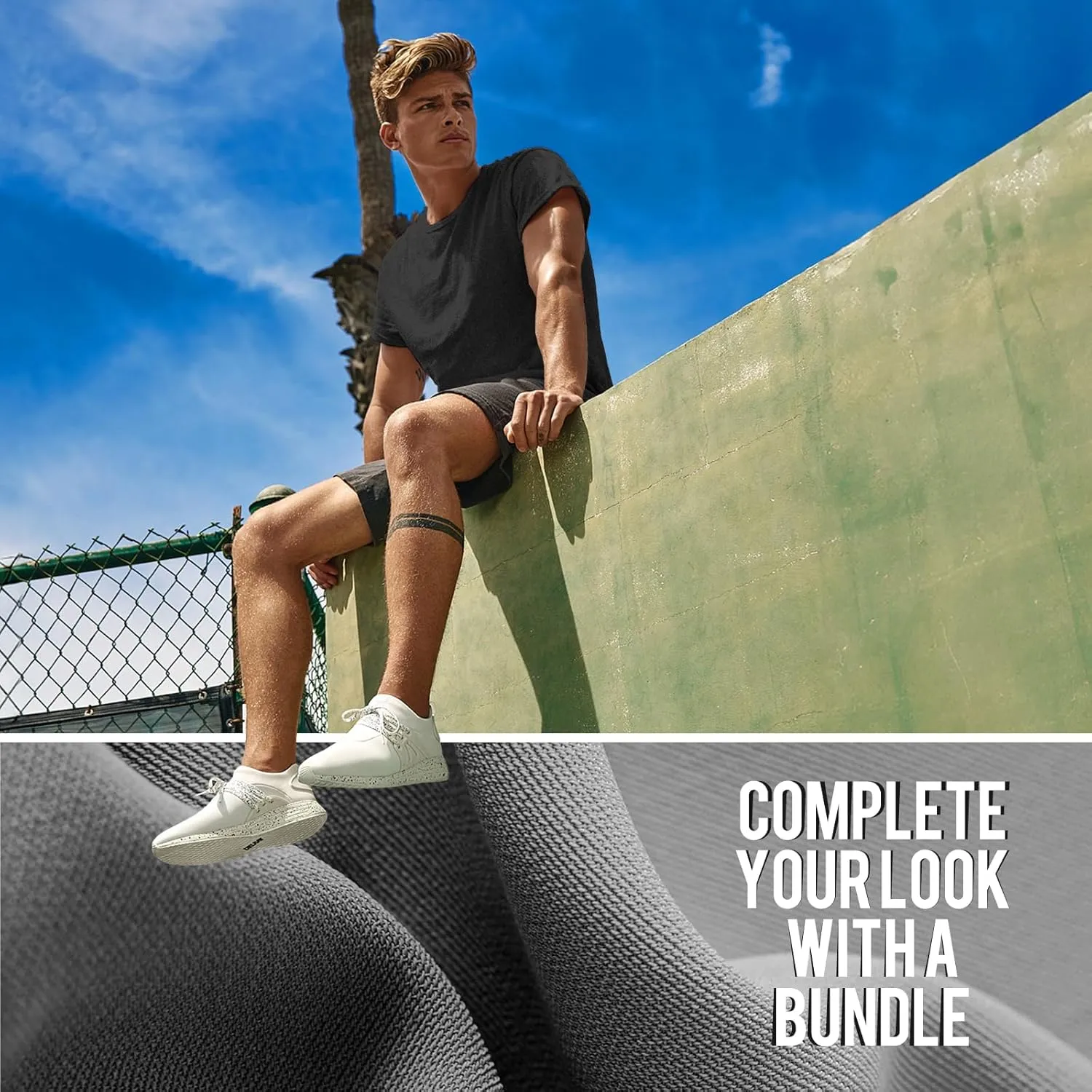 2/4 Pack Cotton Men's Classic T Shirts Crew Neck Athletic Running Gym Short Sleeve Tee Shirts for Men