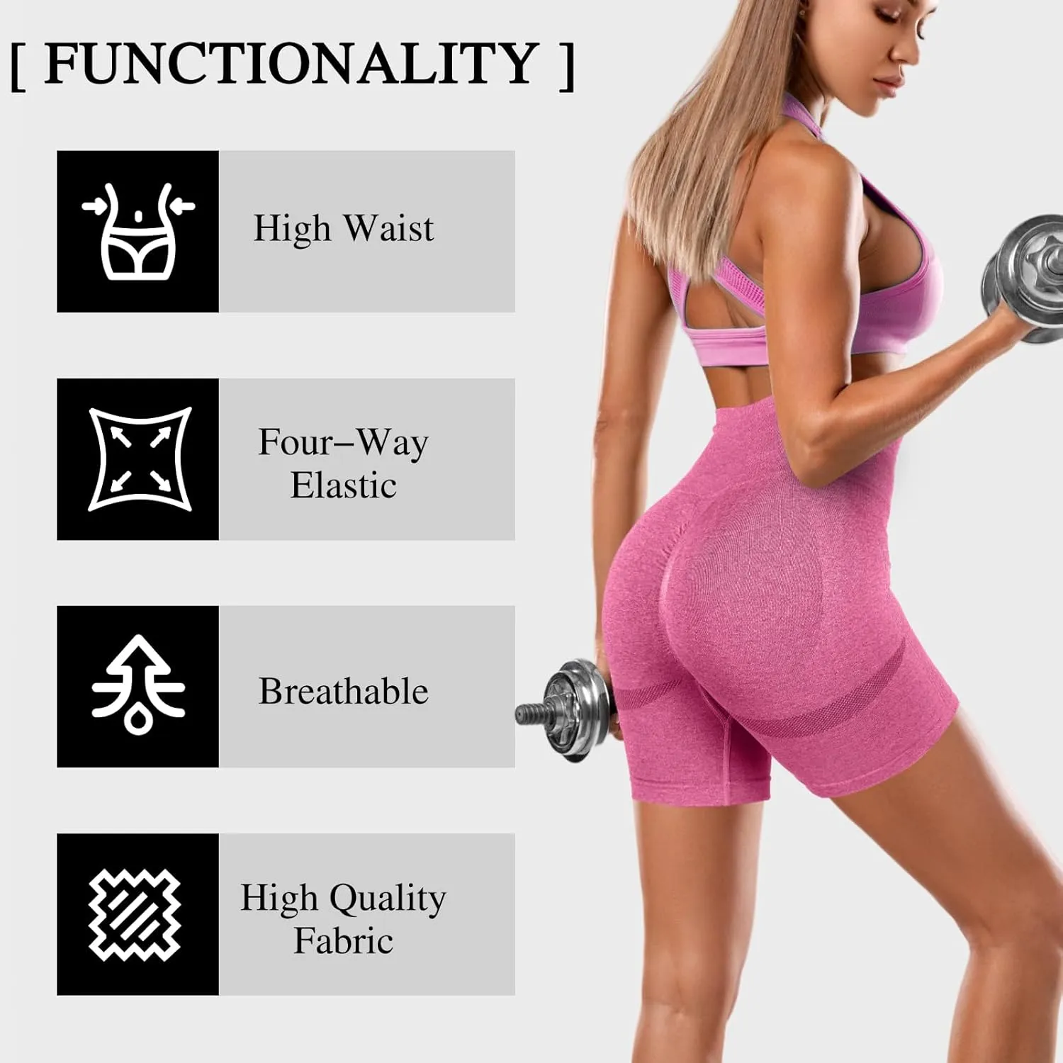 4 Piece Women Workout Shorts Tie Dye High Waist Butt Lift Shorts Tight Women Workout Gym Yoga Sports Shorts