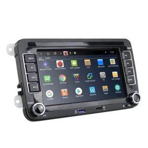 7 Inch Android Car Multimedia Player With Navigation Bluetooth Reversing Camera - Fits Volkswagen - Android 10.0 - 1   16G - Standard   12Lights