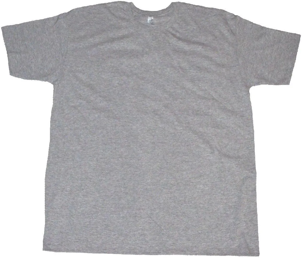 AAA Alstyle Men's Solid Plain Tshirt Pack of 6 T Shirts Large