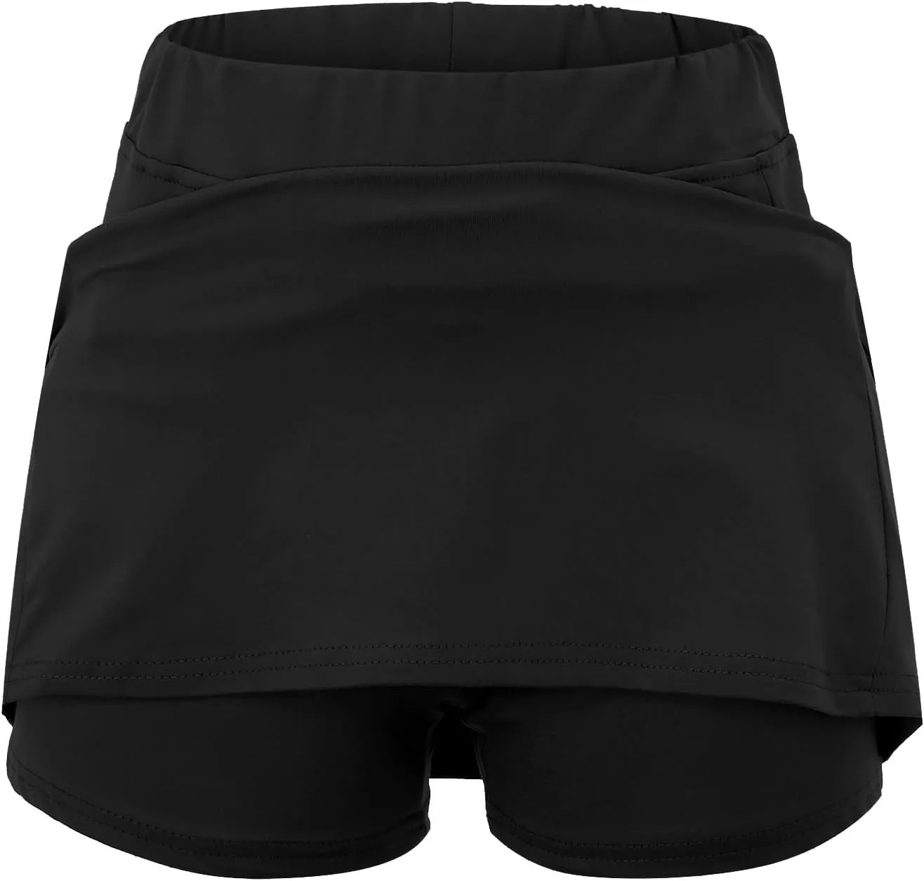 aihihe Pleated Skirts for Women Plus Size Pink Womens Shorts Casual Long Length Tennis Dress with Pockets Plus Size