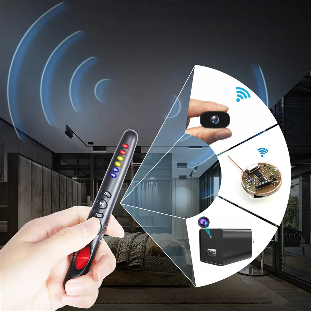 Anti-Spy Detection Pen | GPS Camera & Voice Bug Finder
