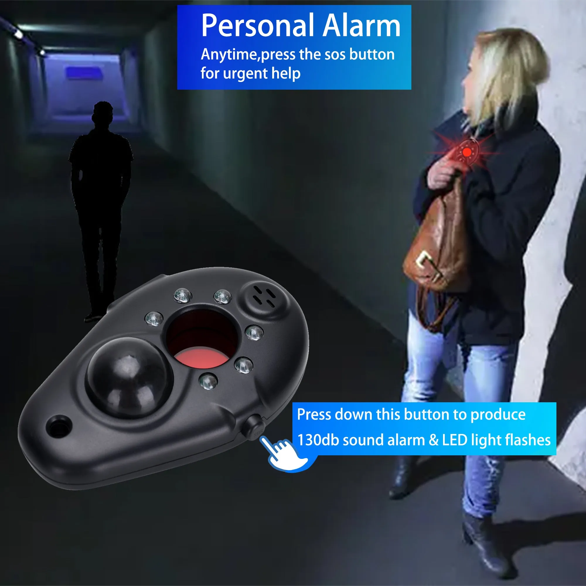 Anti-Spy Detection Pen | GPS Camera & Voice Bug Finder