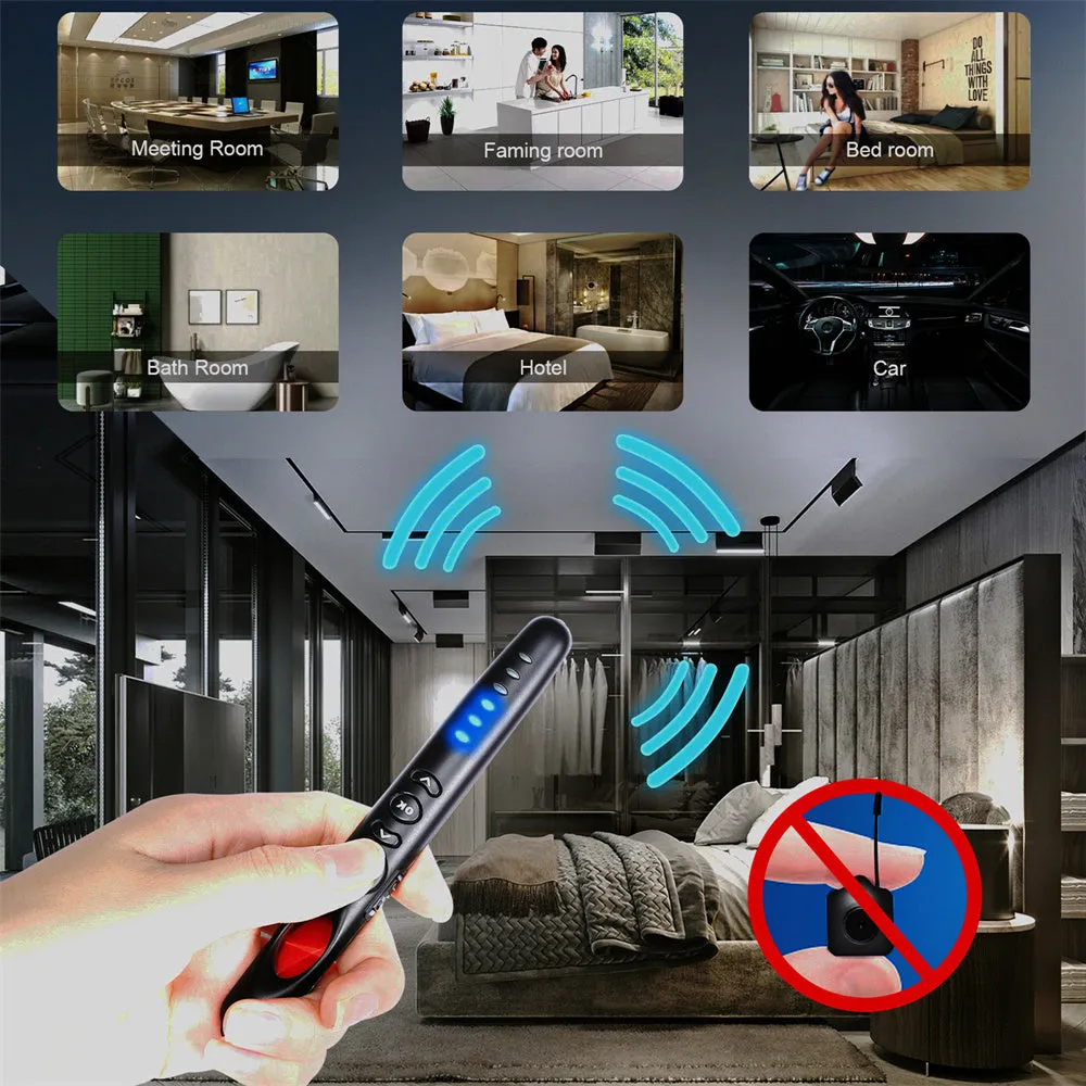 Anti-Spy Detection Pen | GPS Camera & Voice Bug Finder