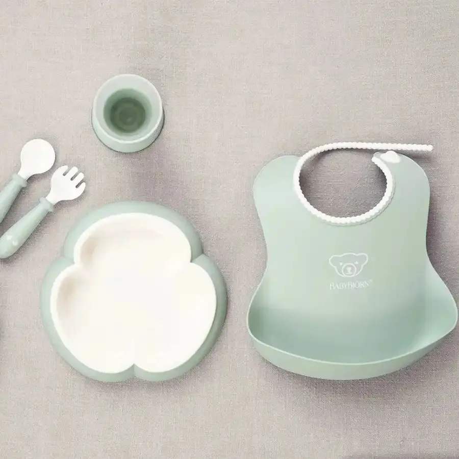 BabyBjorn  Baby Dinner Set (Powder Green)