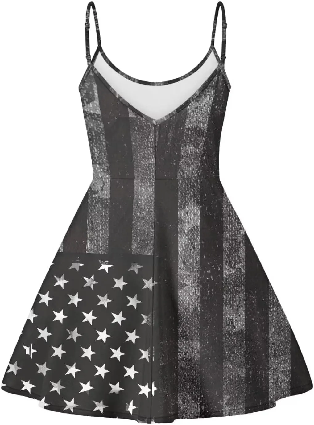 Biyejit Women Casual Loose Dress Strap Long Summer Beach Swing Dress