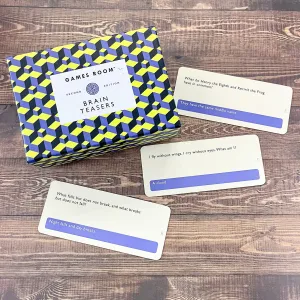 Brain Teasers Card Game