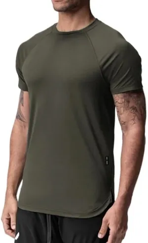 Breathable and Quick Drying Men's Sports T-Shirts with Moisture Wicking