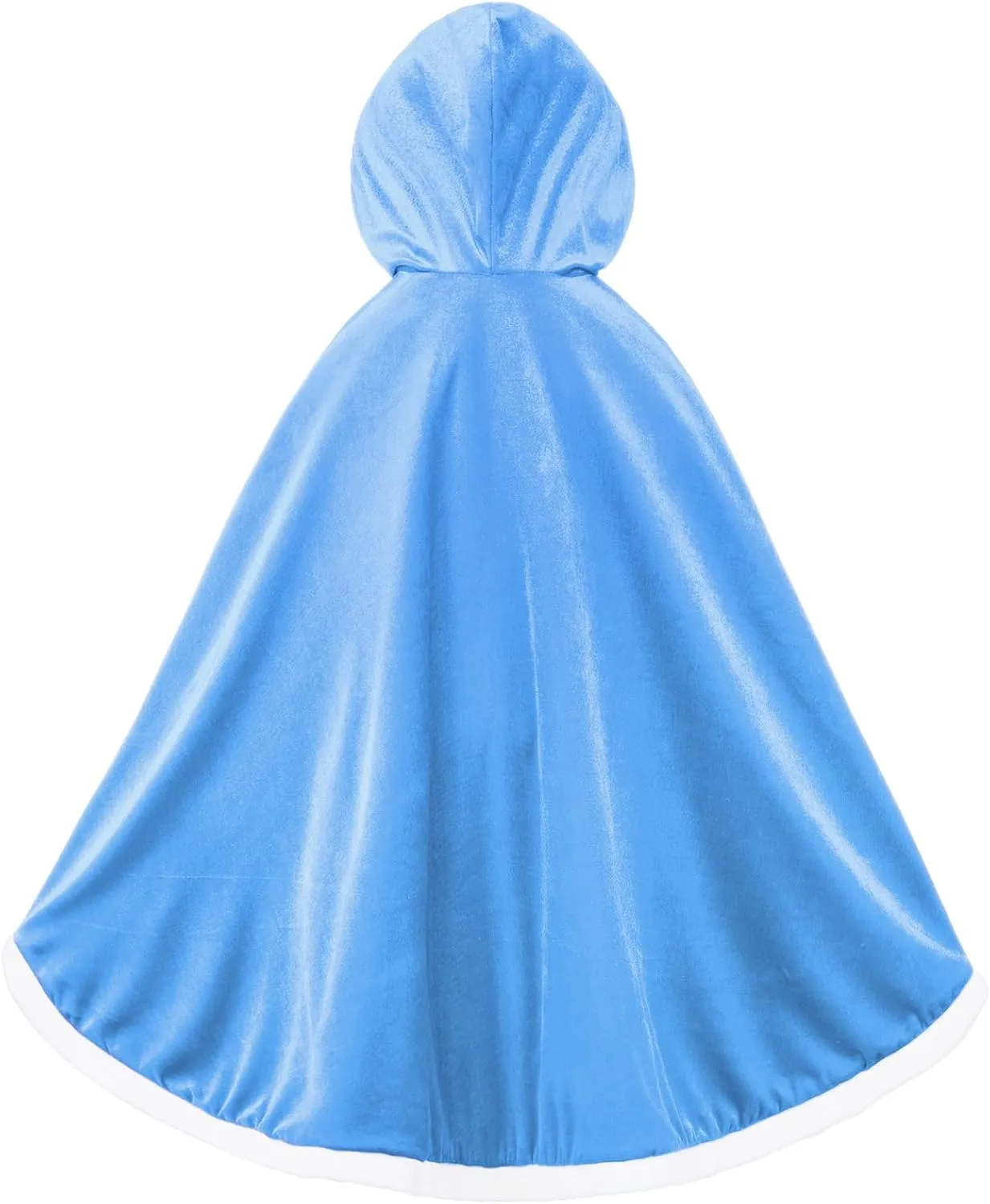 Century Star Girl Fur Princess Cape with Hood Girls Cloak for Little Girls Christmas