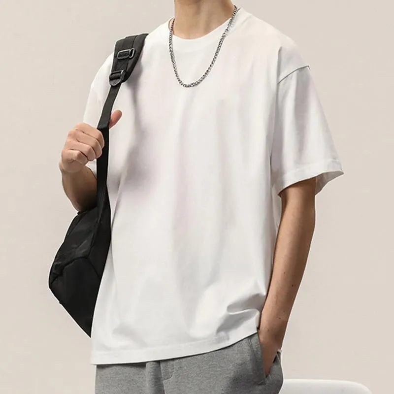 Comfortable Mens Cotton T-Shirts Great for Everyday Casual Outfits