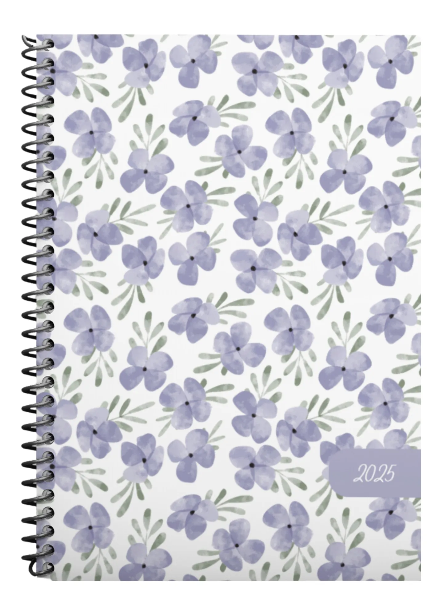 Daily Planner 2025:  Pansies