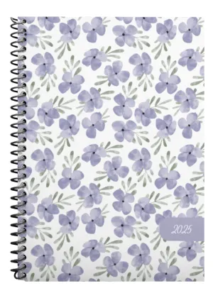 Daily Planner 2025:  Pansies