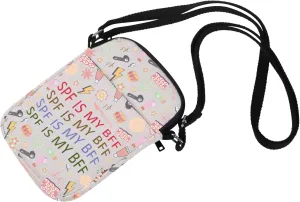 Dermatologist Cosmetic Bag Dermatology Student Graduation Gift SPF Is My BFF Makeup Zipper Pouch for Skin Doctor Dermatology Nurse (SPF Bag)