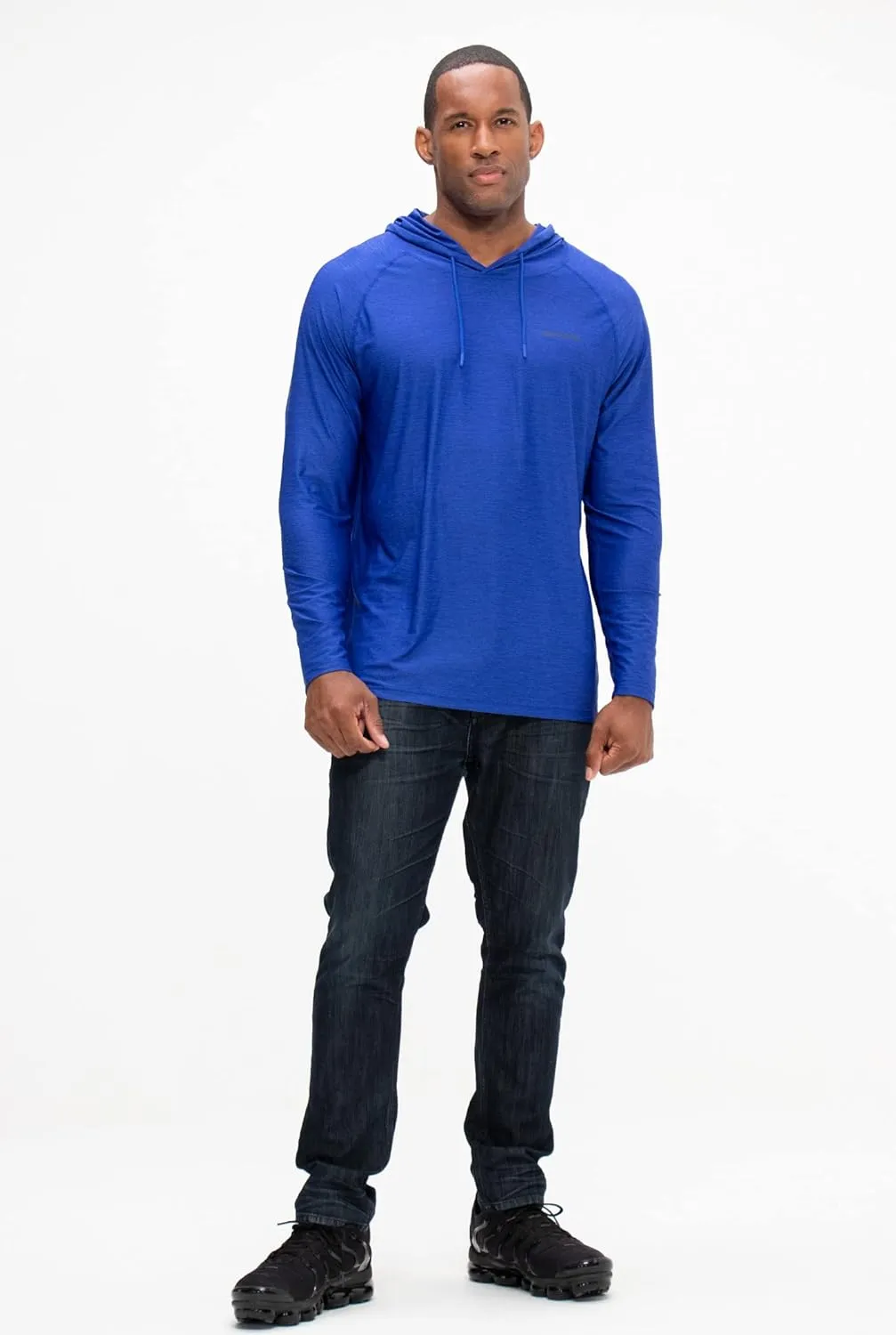 DEVOPS Men's Hoodie Long Sleeve Fishing Hiking Running Workout T-Shirts