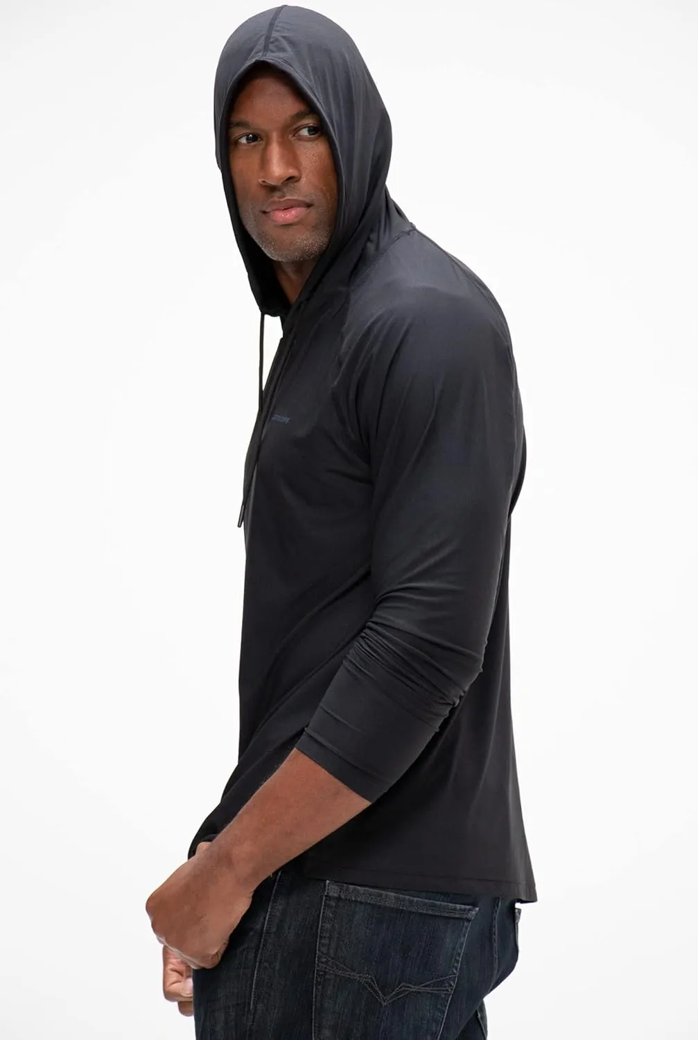 DEVOPS Men's Hoodie Long Sleeve Fishing Hiking Running Workout T-Shirts
