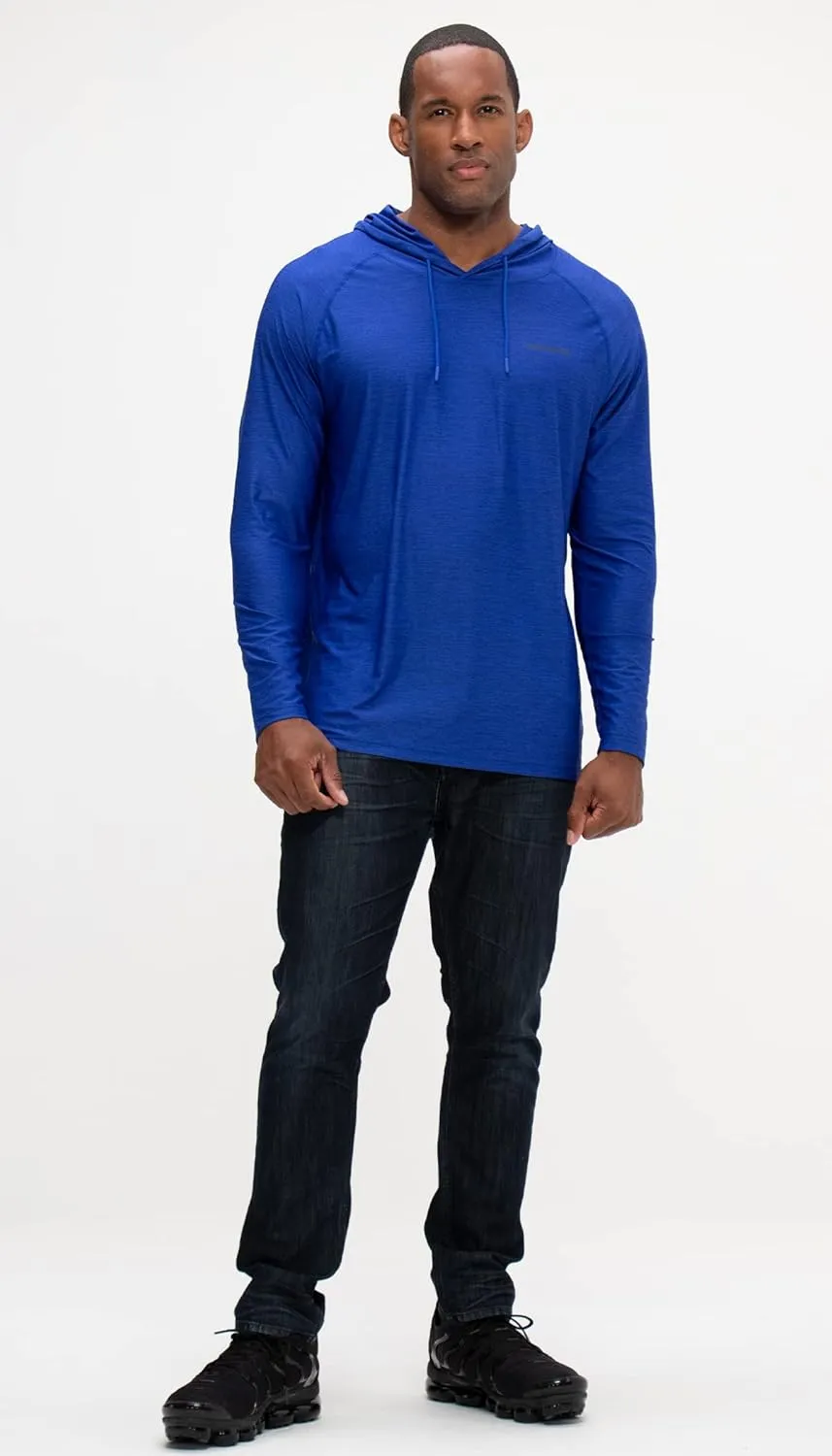 DEVOPS Men's Hoodie Long Sleeve Fishing Hiking Running Workout T-Shirts