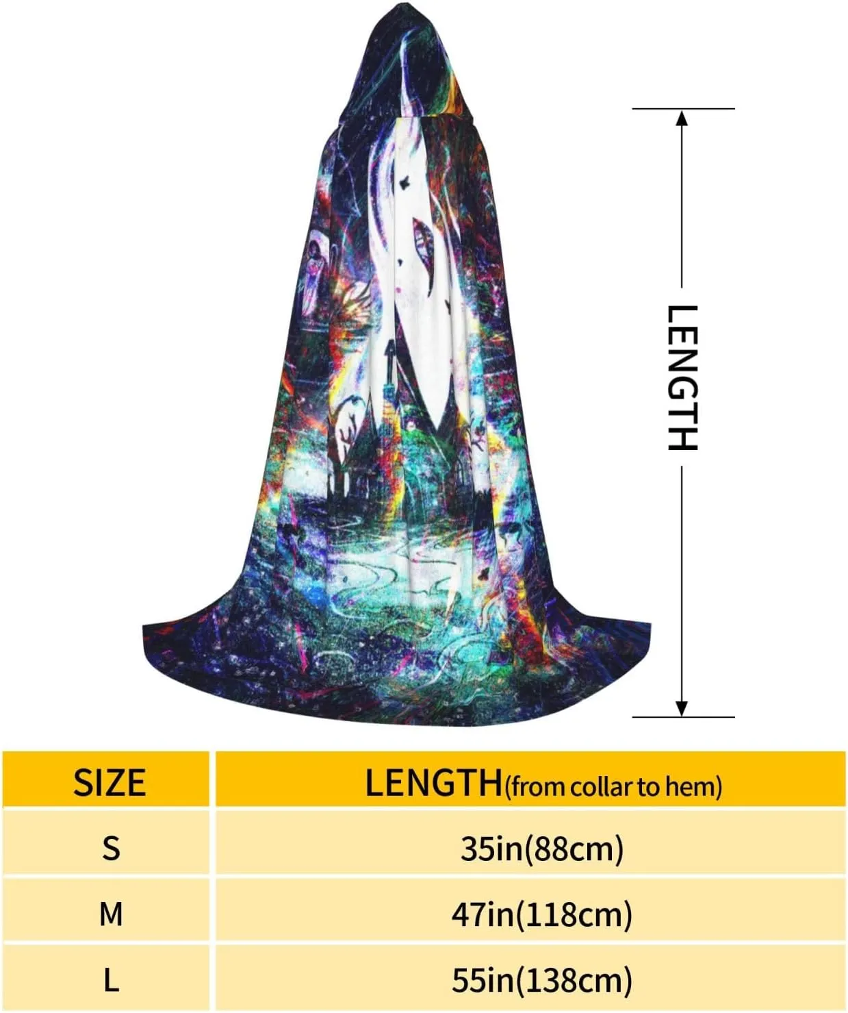 Dragon Halloween Cape For Teenagers, Hooded Cloak Long Cape Costume Cloak For Party Or Cosplay