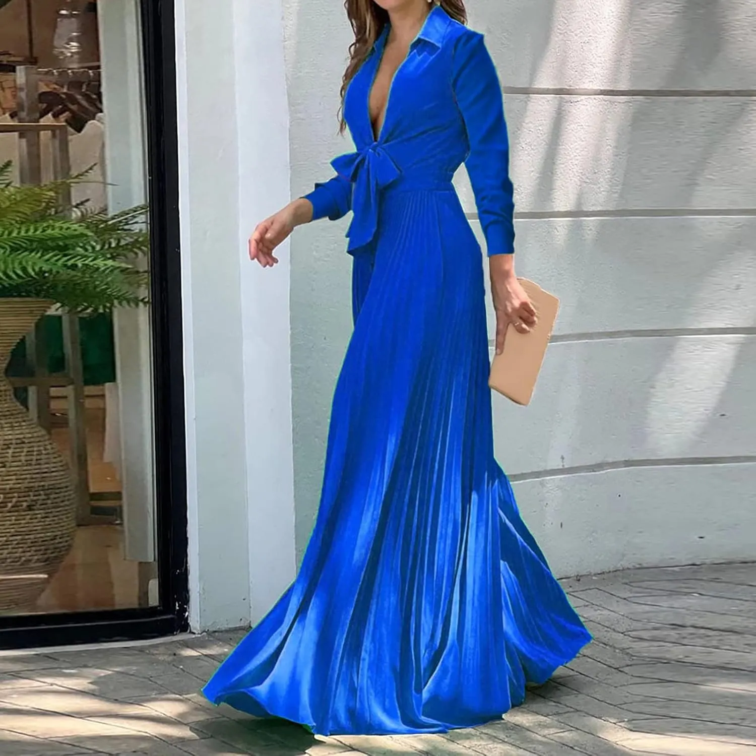 Dressy Jumpsuits for Women Evening Party Wedding Guest Plus Size Sleeveless Rompers Wide Leg Long Pants