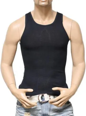 elpishop 100% Cotton T-Shirts Tank Top Mens A-Shirt Ribbed Undershirt Size 3XL
