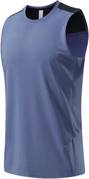 HNVAVQ Men's Tank Top,Sleeveless T-Shirt Vest Tops Quick Dry Gym Vest Tops Breathable Shirts