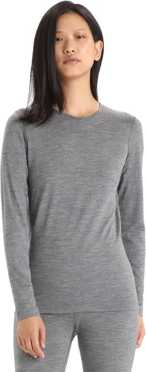 Icebreaker Merino Women's 200 Oasis Long Sleeve Thermal Cold Weather Base Layer T-Shirt