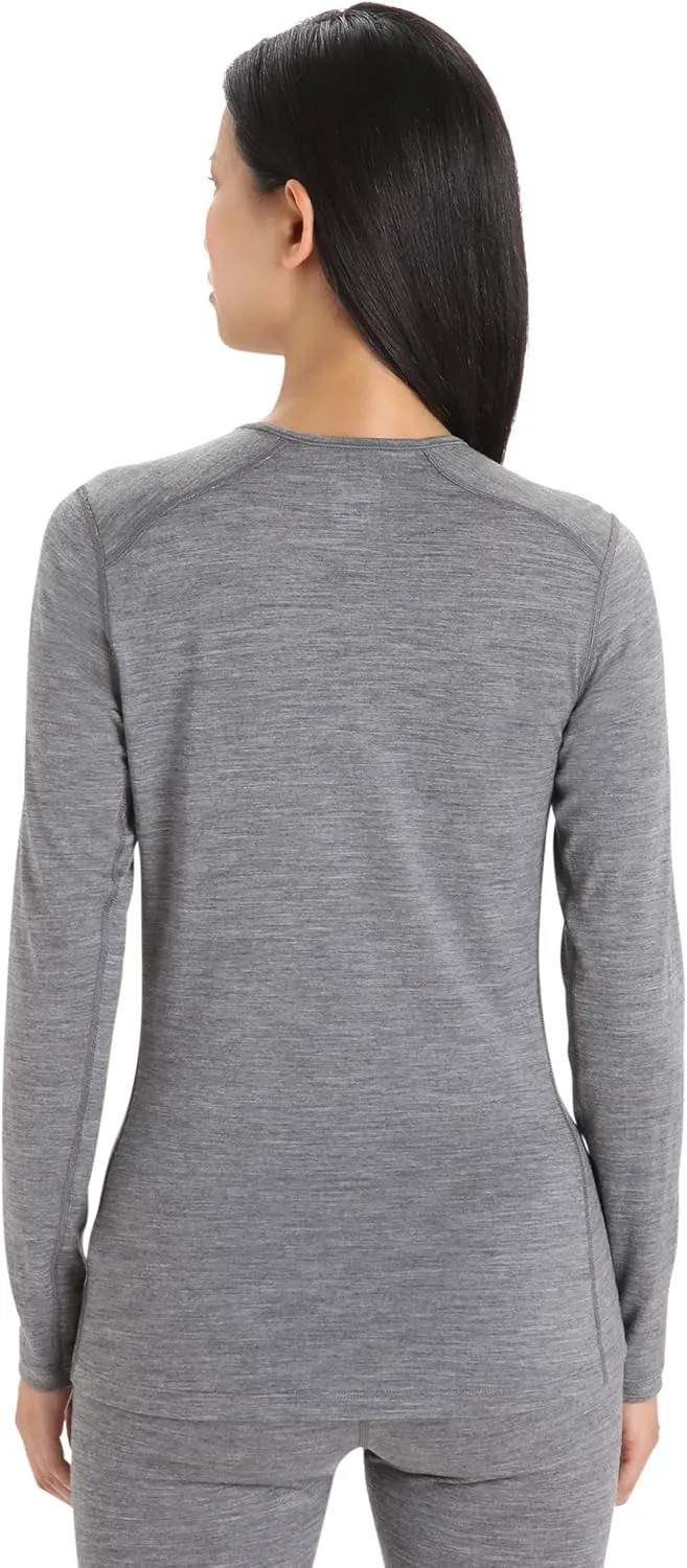 Icebreaker Merino Women's 200 Oasis Long Sleeve Thermal Cold Weather Base Layer T-Shirt