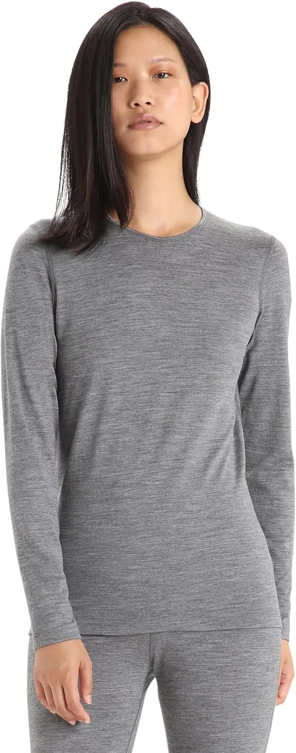 Icebreaker Merino Women's 200 Oasis Long Sleeve Thermal Cold Weather Base Layer T-Shirt