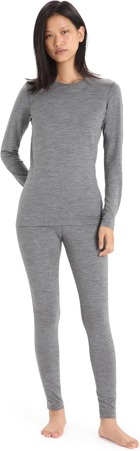 Icebreaker Merino Women's 200 Oasis Long Sleeve Thermal Cold Weather Base Layer T-Shirt