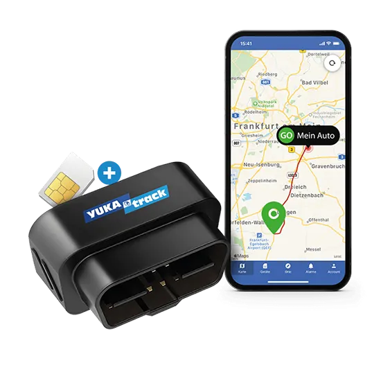 IoT YUKAtrack AIO GPS OBD2 Car Tracker with SIM   Data Flat