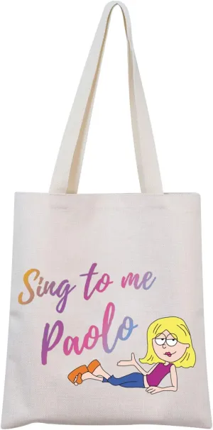 L-izzie Cosmetic Bag L-izzie Fan Gift Sing to Me Paolo Makeup Zipper Pouch for Women (Tote)