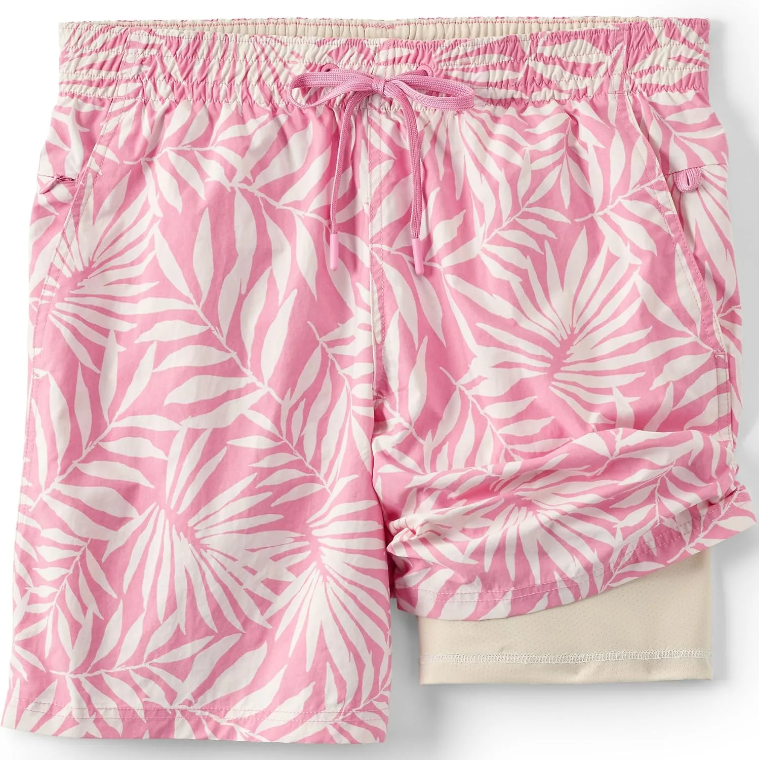 Lands' End Men's 7 Inch Volley Hydroliner Swim Trunks