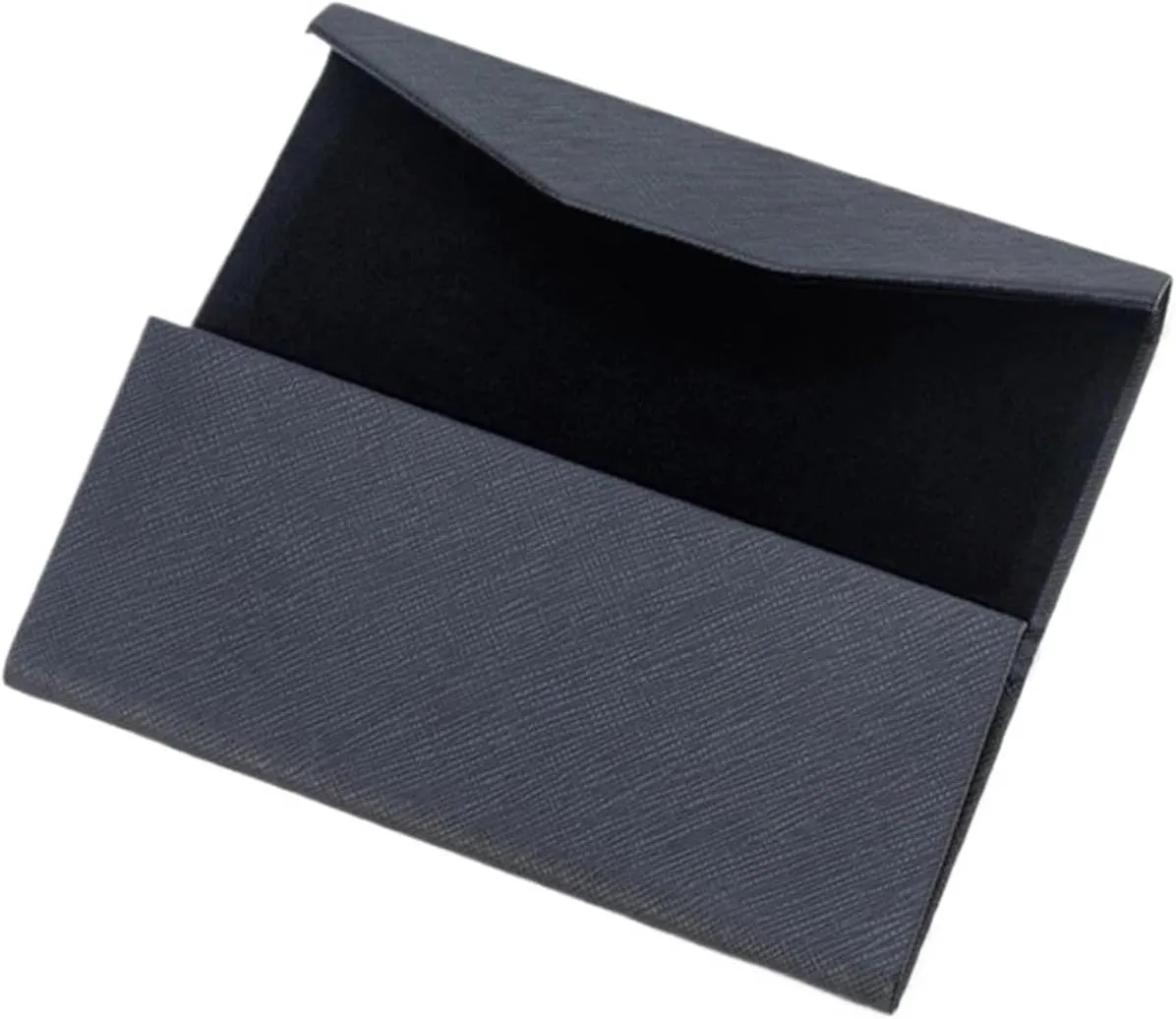 Leather waterproof glasses case, folding triangle sunglasses case bag, glasses accessories