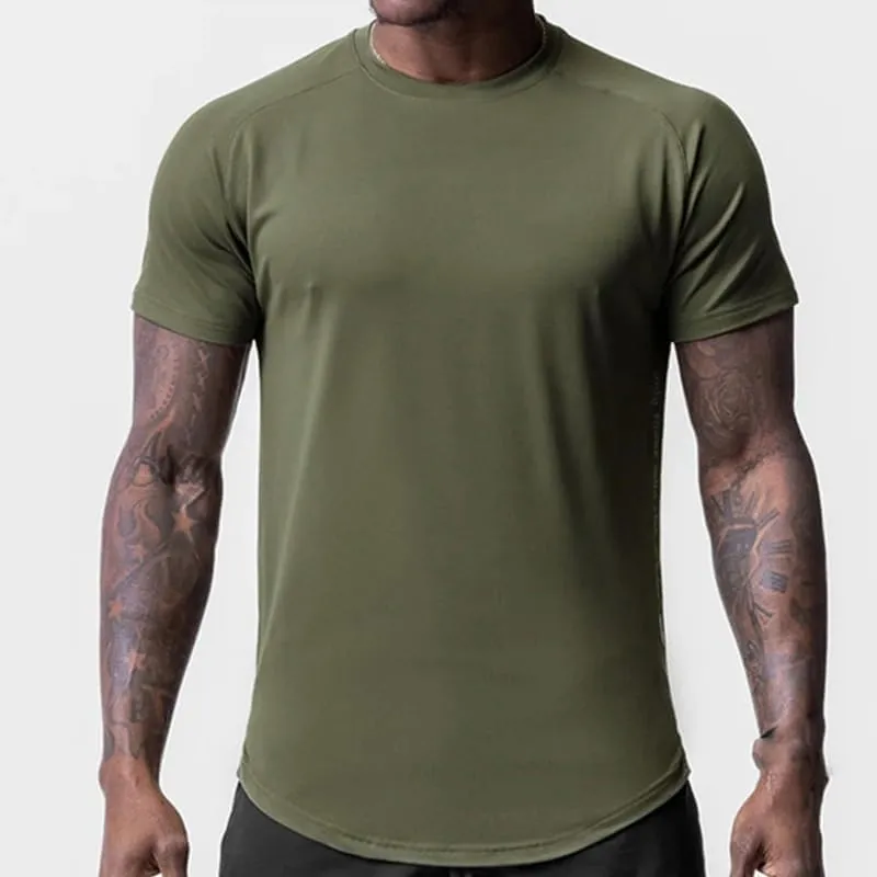 Lightweight Men's Sports T-Shirts for Moisture Control and Comfort