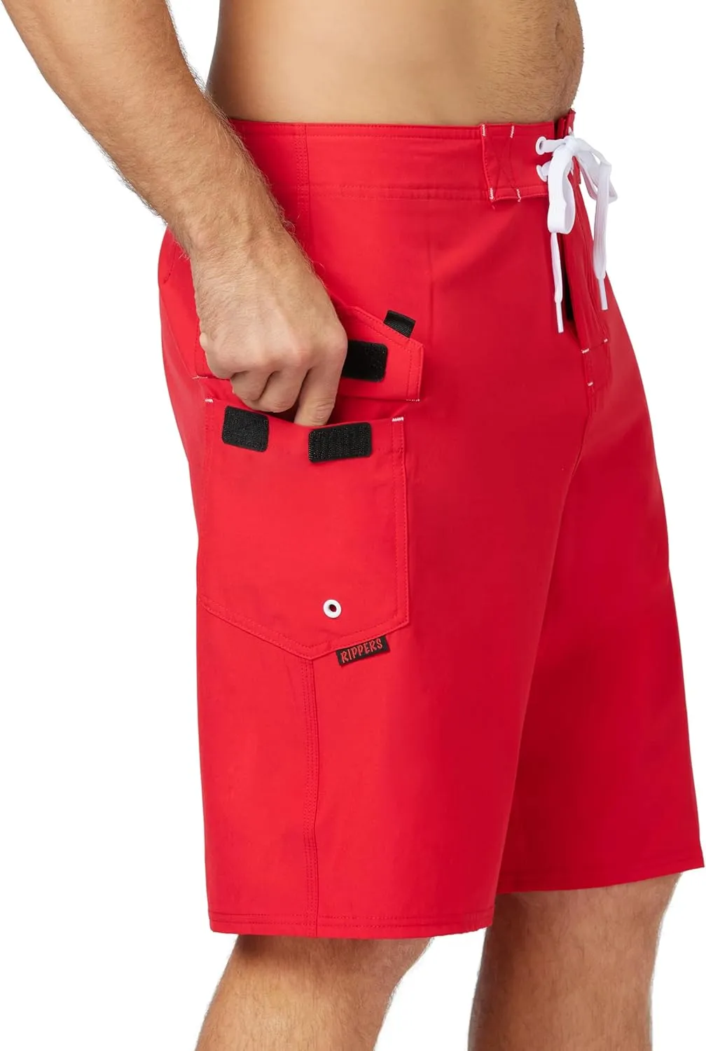 Maui Rippers Men's Lifeguard Stretch Boardshorts 21" Outseam