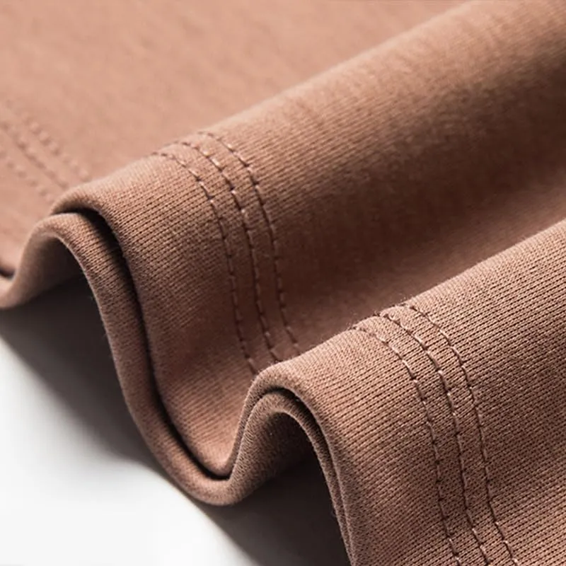 Men's Casual Solid Color Crew Neck T-Shirts for Weekend Outfits