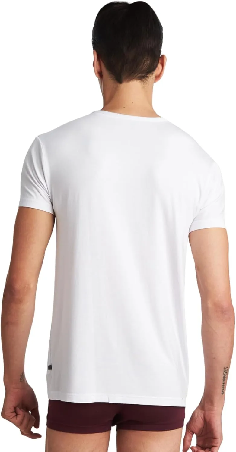 Men's Crew Neck T-Shirts, 3 Pack, Short Sleeve, Multicolor