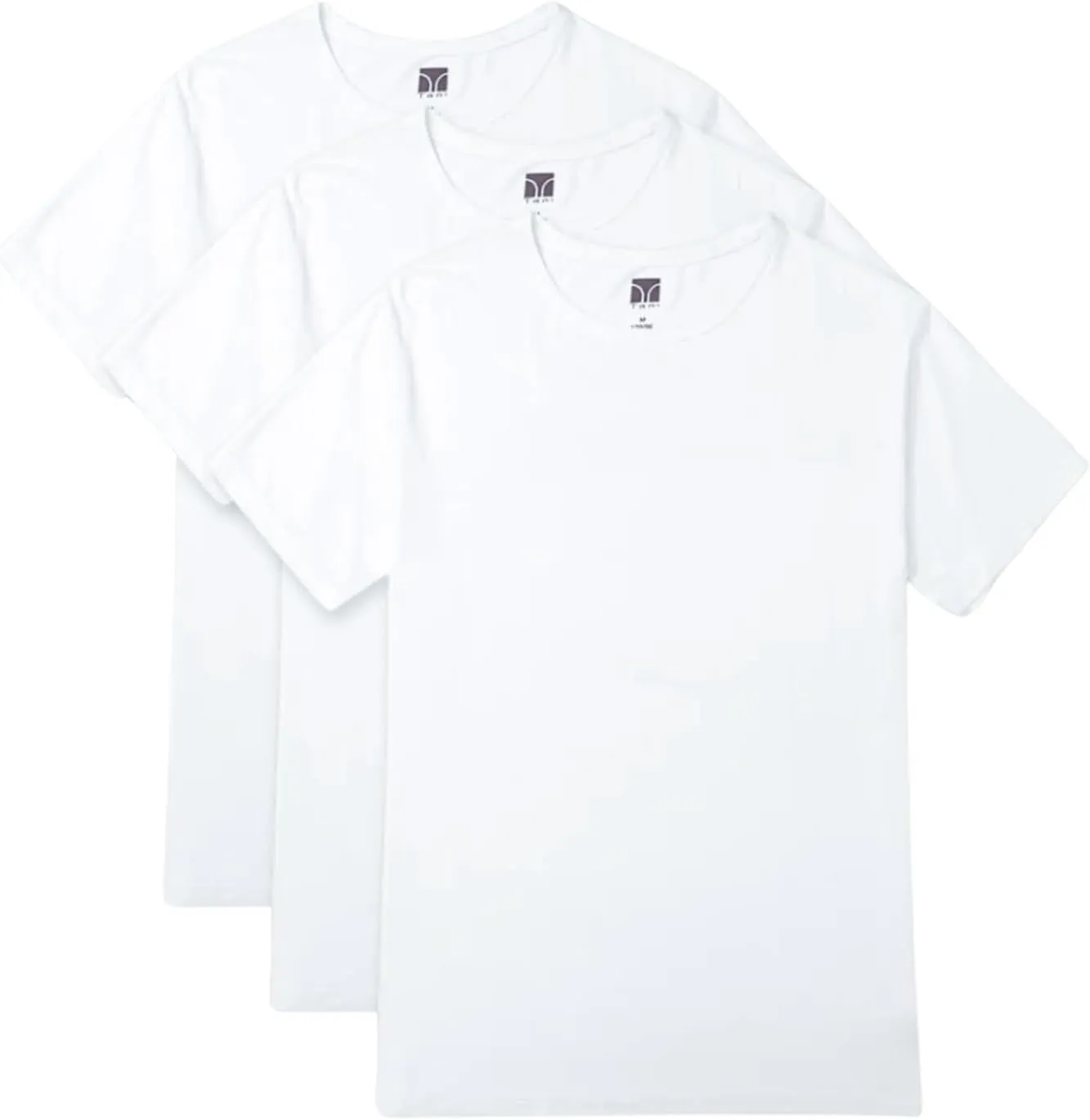 Men's Crew Neck T-Shirts, 3 Pack, Short Sleeve, Multicolor
