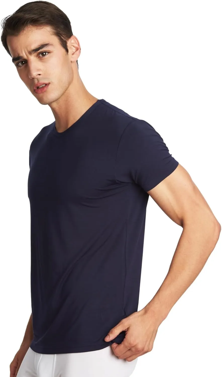 Men's Crew Neck T-Shirts, 3 Pack, Short Sleeve, Multicolor