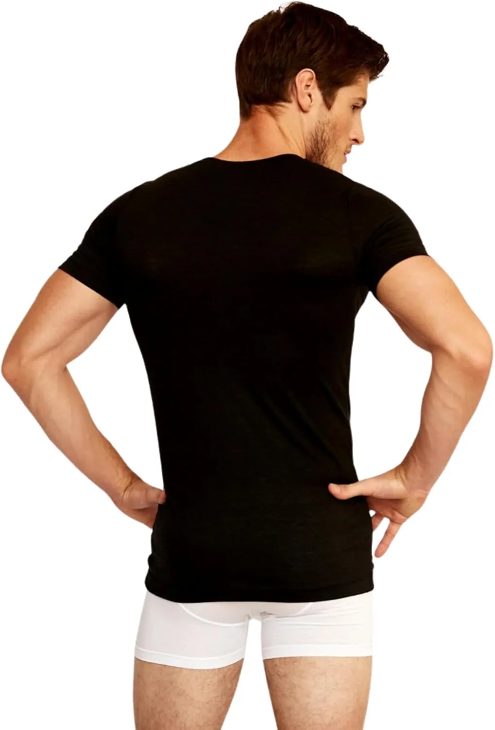 Men's Crew Neck T-Shirts, 3 Pack, Short Sleeve, Multicolor
