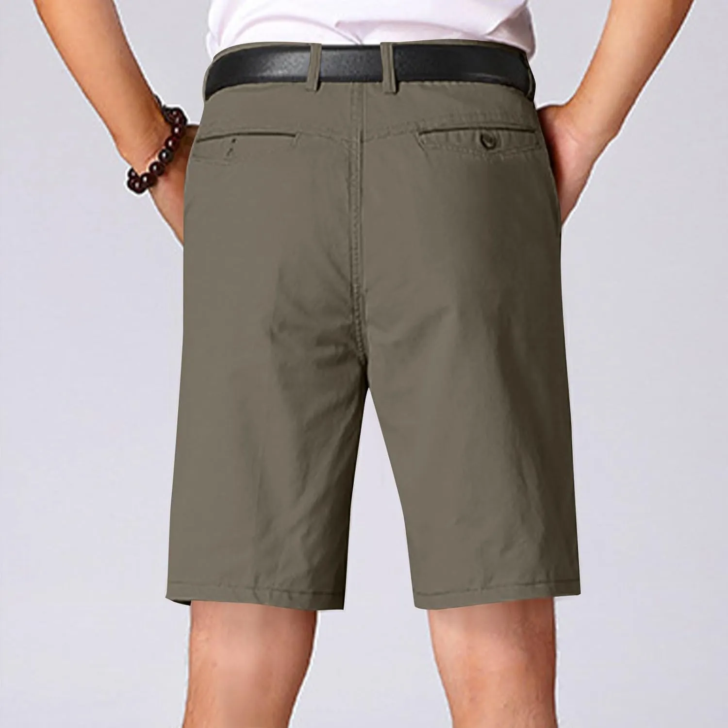 Men's Golf Shorts 2025 Mens Shorts Stretch Flat Front Work Dress Short Lightweight Hiking Chino Cargo Pants Straight