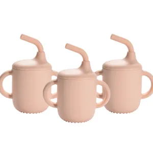 Mini Mushie Sippy Cup - Silicone Straw Cup For Baby, Toddlers - Cup