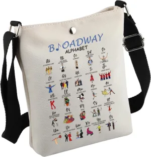 MNIGIU Musical Tote Bag Musical Lover Gift Musical Merchandise Musical Lover Gift
