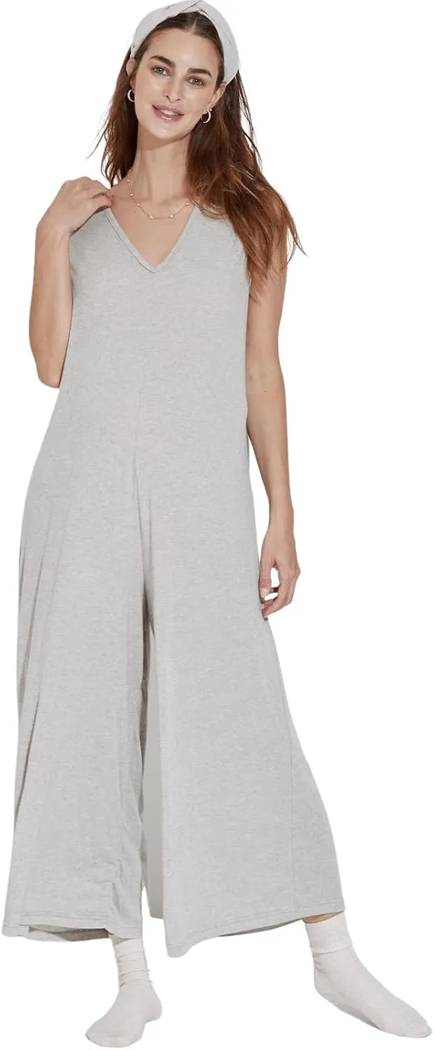 NOTHING FITS BUT Jumpsuits for Women, Soft Angora Gauze Knit Jumpsuit Womens Summer Outfits Maternity Overalls Baggy Rompers