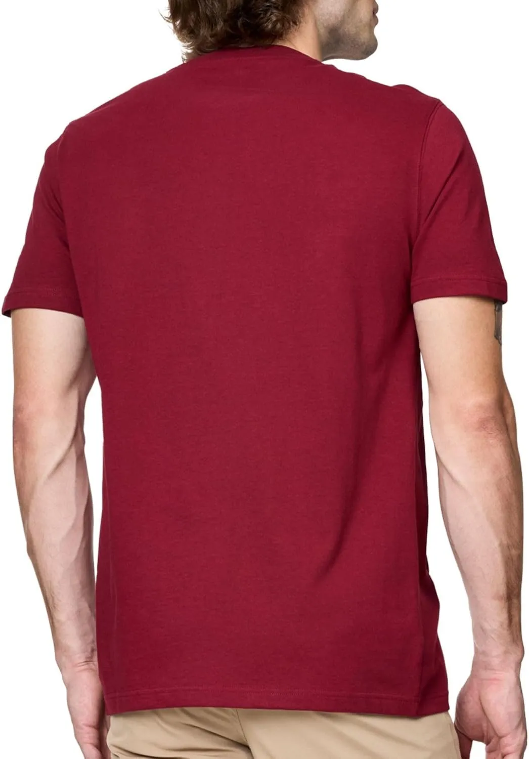 Quiksilver Big and Tall T-Shirts for Men - Mens Short Sleeve Cotton Crewneck Tee