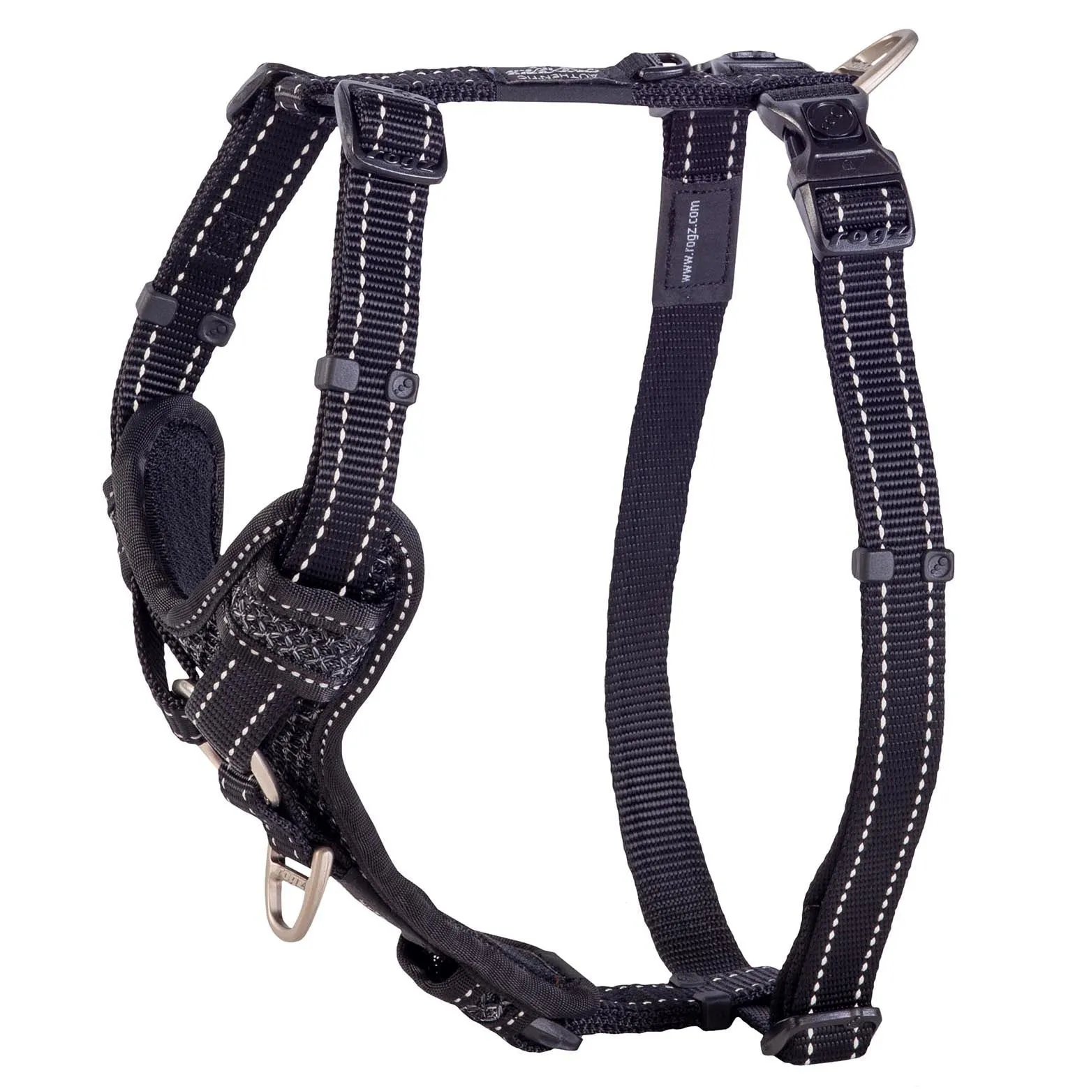 Rogz Control Dog Harness Black Large^^^
