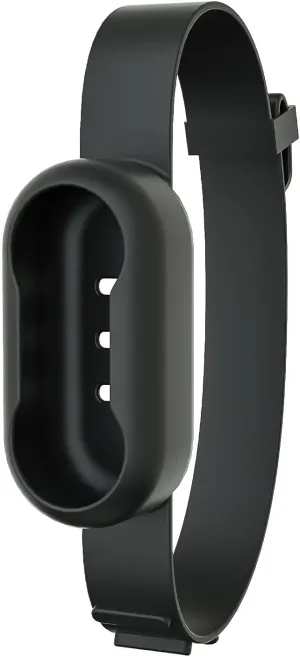 Silicone Protective Case for Thumb-Shape Camera and Multifunctional Strap Compatible with Inta360 GO 3/GO 3S Accessories Soft Protective Cover Anti-lost(Black)