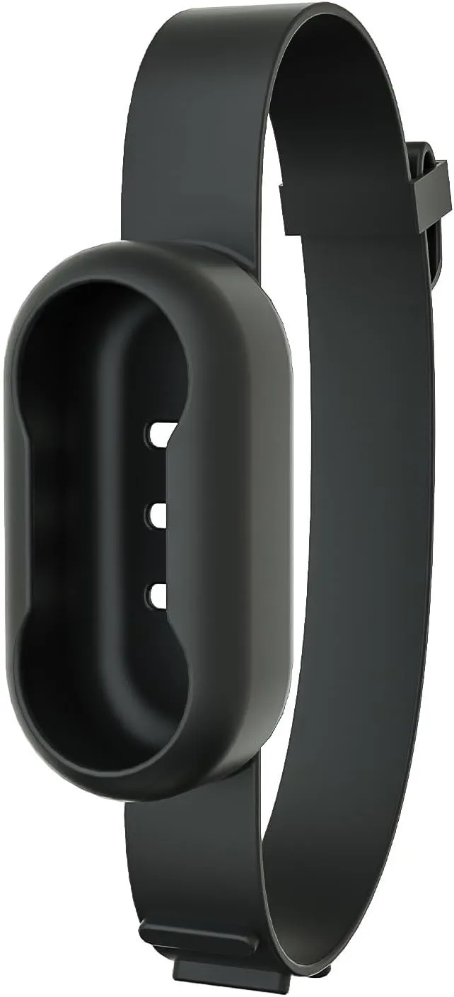 Silicone Protective Case for Thumb-Shape Camera and Multifunctional Strap Compatible with Inta360 GO 3/GO 3S Accessories Soft Protective Cover Anti-lost(Black)