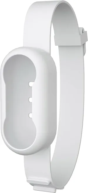 Silicone Protective Case for Thumb-Shape Camera and Multifunctional Strap Compatible with Inta360 GO 3/GO 3S Accessories Soft Protective Cover Anti-lost(White)