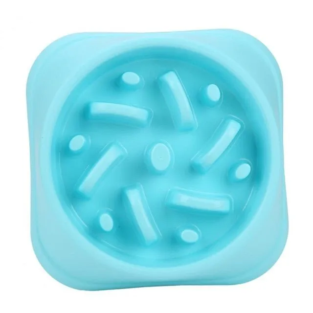 Slow Feeder Dog Bowl - Promote Healthy Eating & Reduce Bloat!